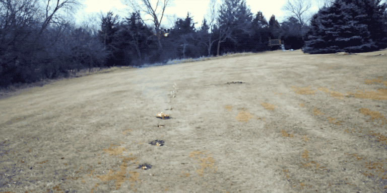 drone incendio