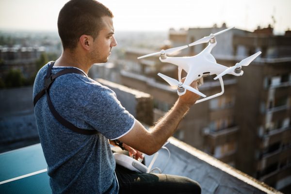 como volar drone comprobar estado físico