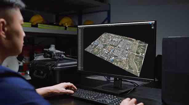 Profesional usando el DJI Modify 