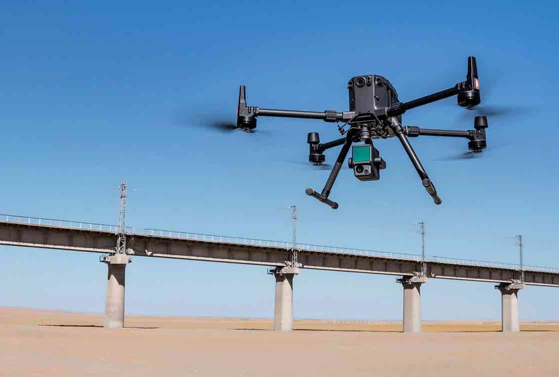 Dron M400 RTK en Inspección de Puente