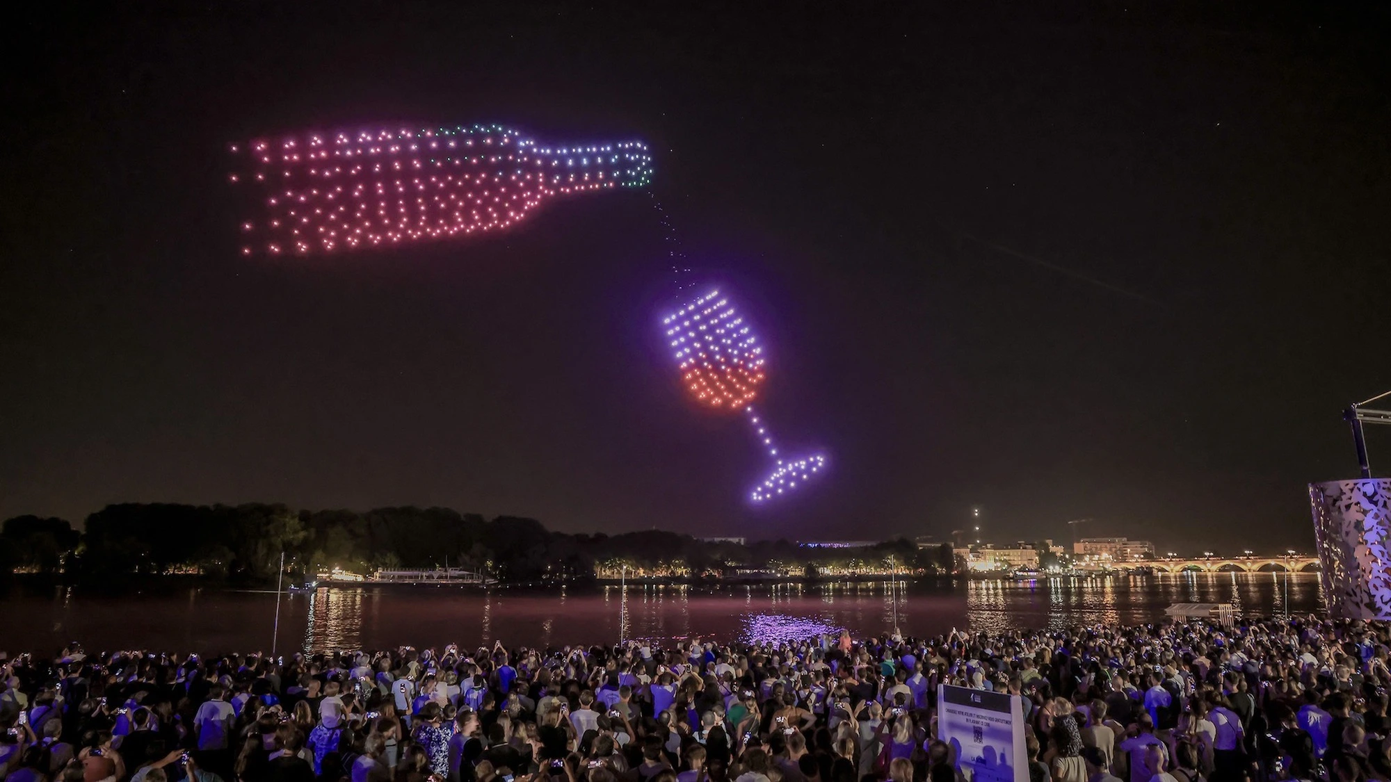 Publicidad creada por drones