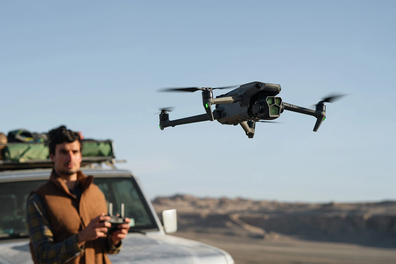 Drone Mavic Cine grabando