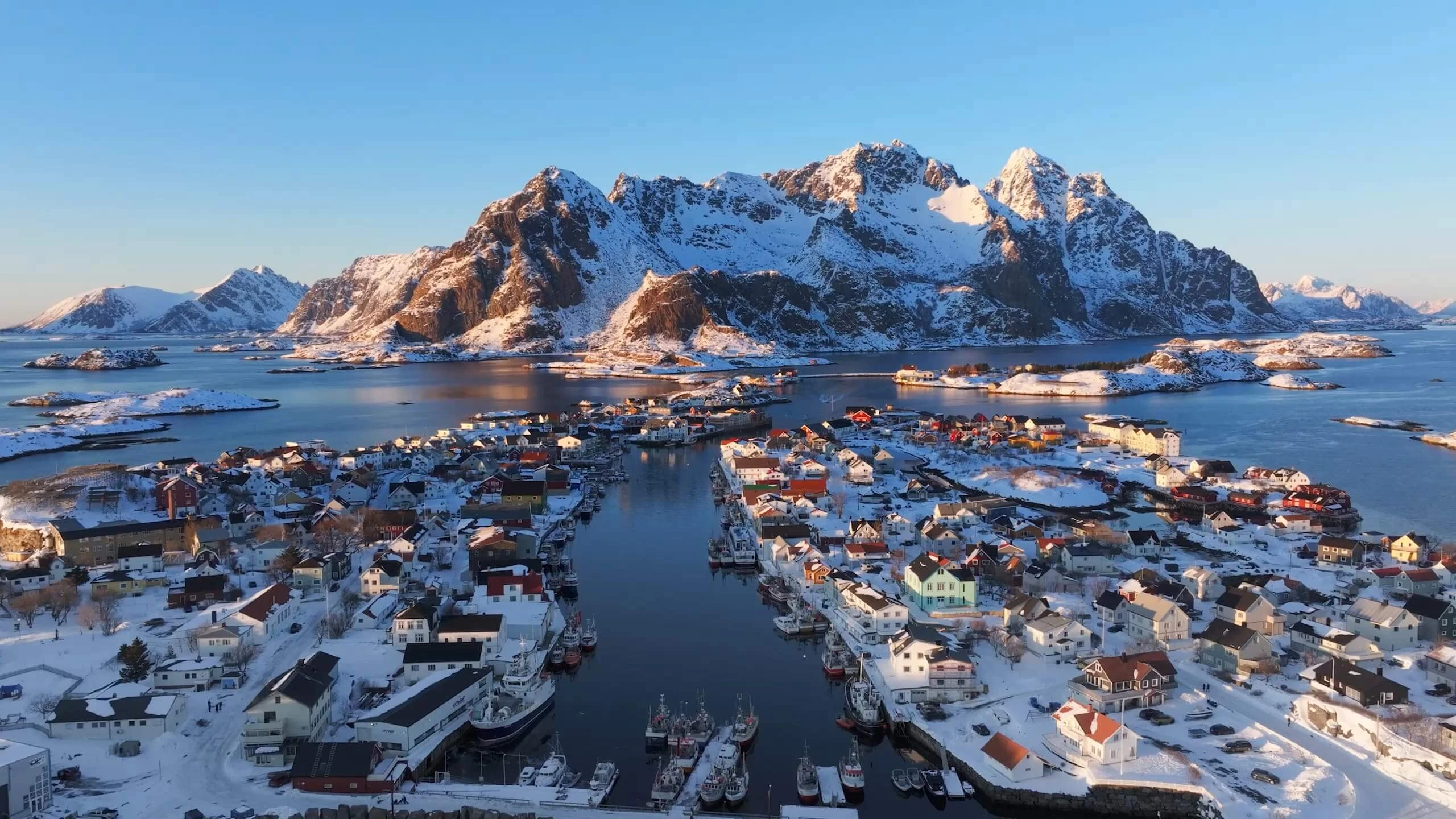 Foto panorámica hecha por un Dron