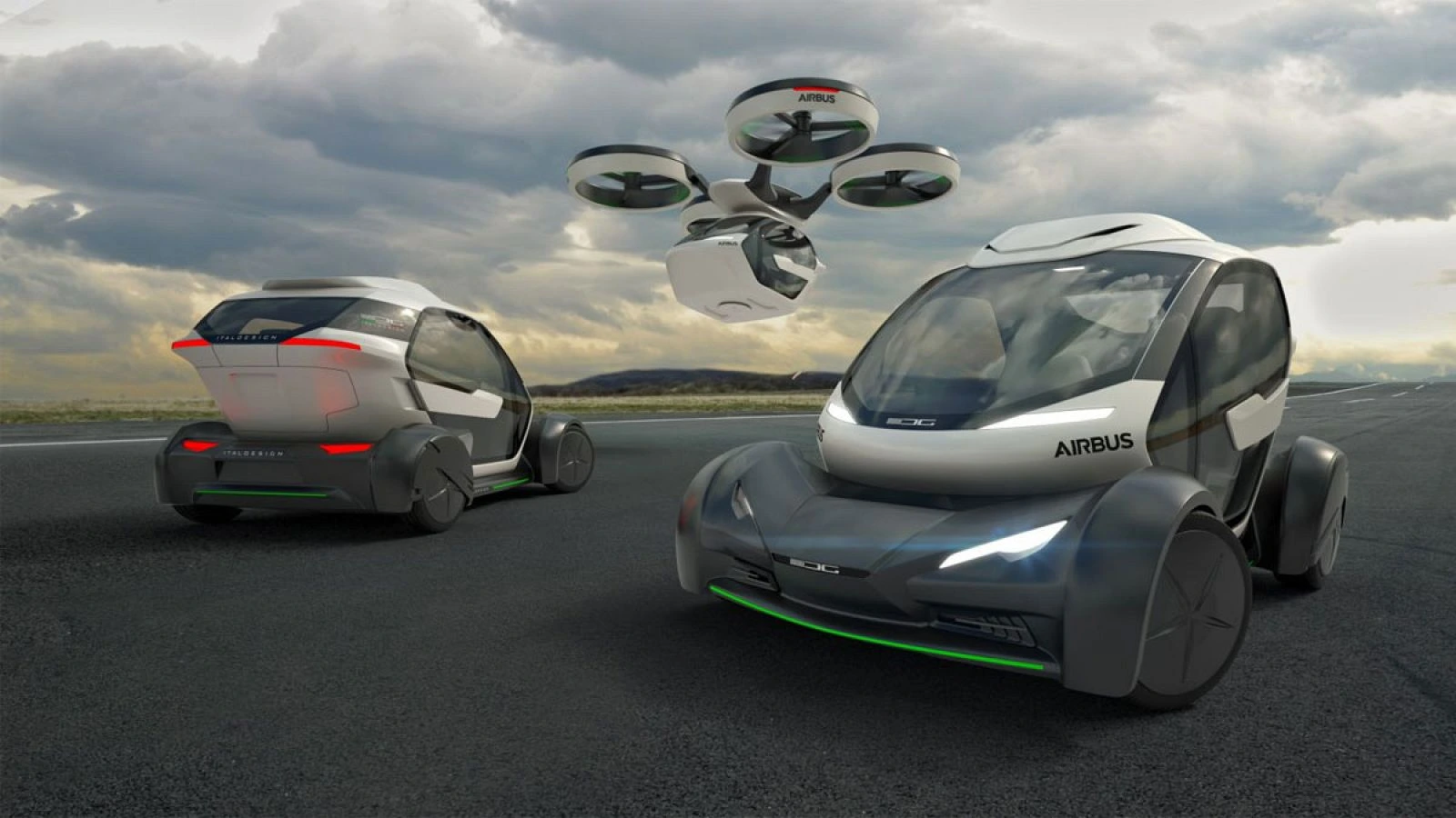 dron hibrido de multirrotores 