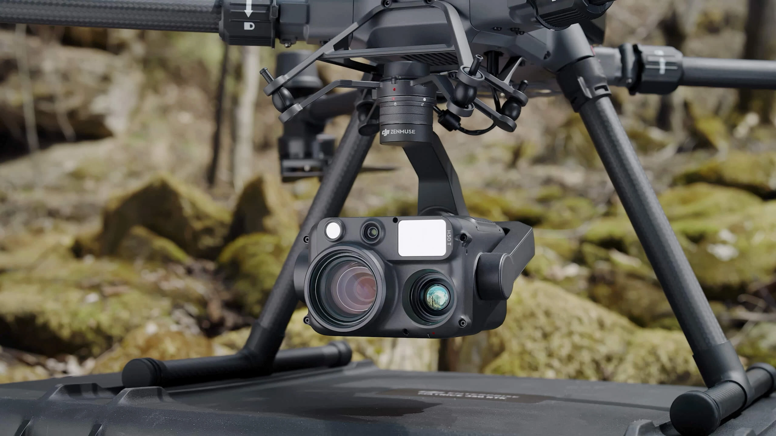 imagen de la cámara H30T en un M350 RTK