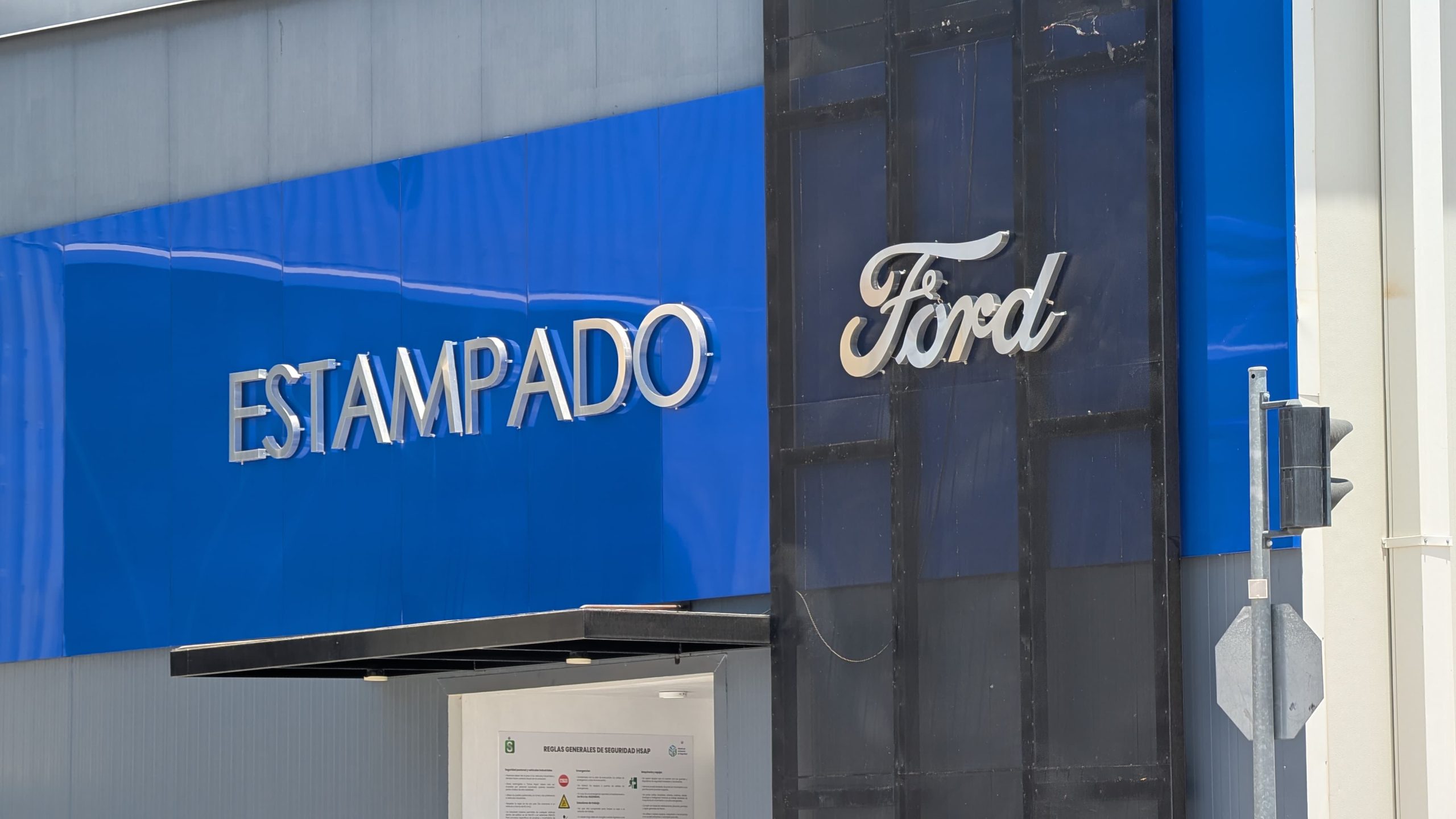 Estampado de la planta de Ford en Hermosillo, Sonora