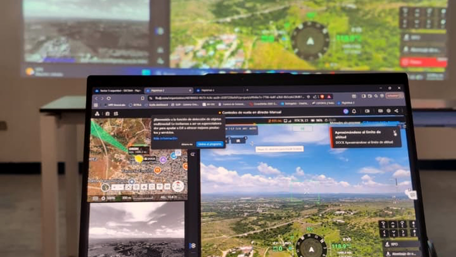 Capacitación impartida por el equipo de GoDron